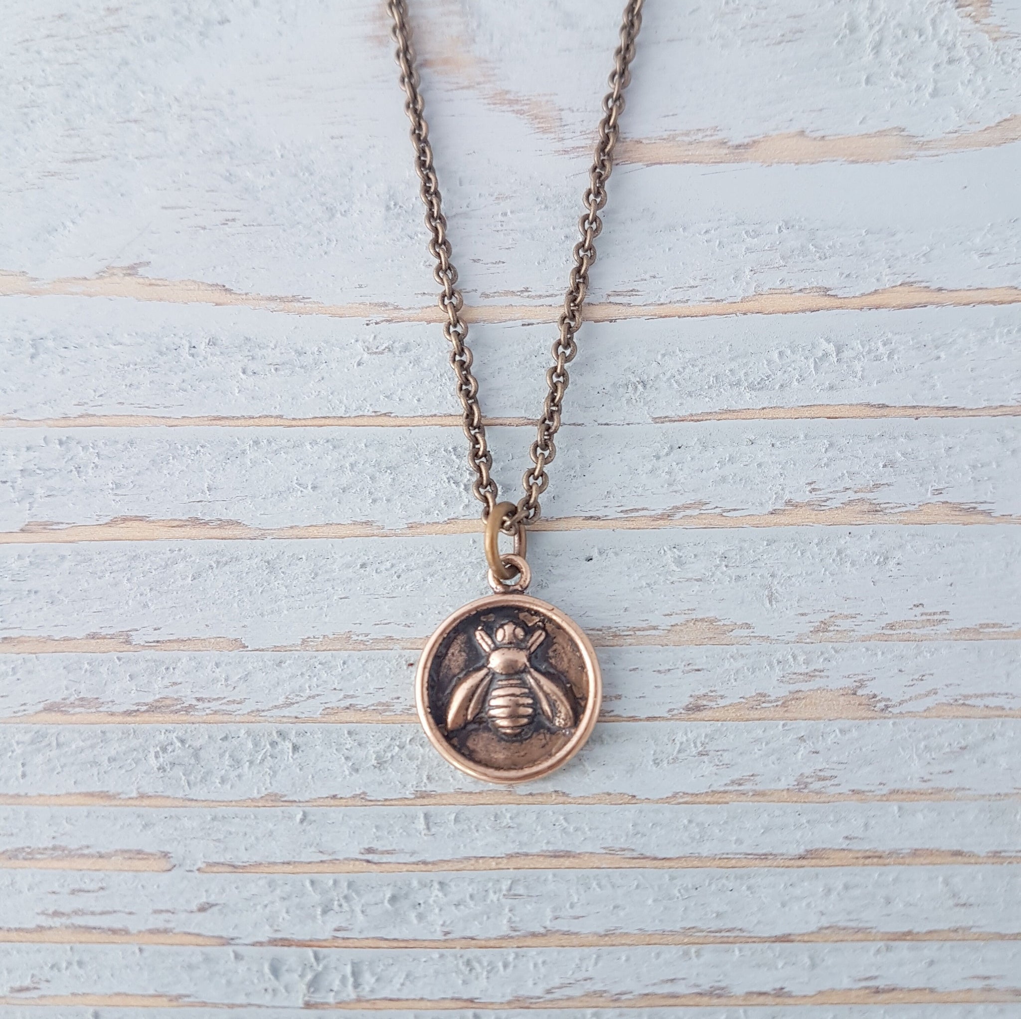 Honey Bee Wax Seal Necklace