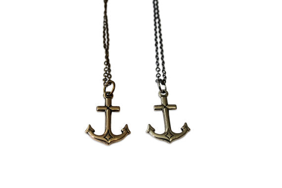 Anchor Necklace - Gwen Delicious Jewelry Designs