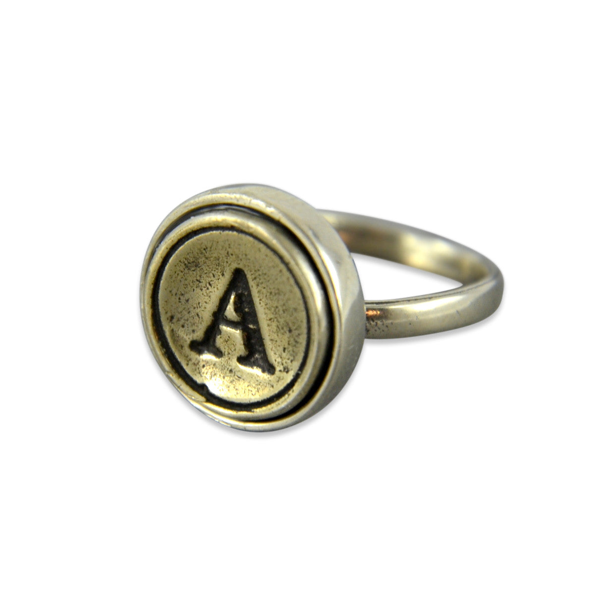 Personalized Letter Ring - Gwen Delicious Jewelry Designs