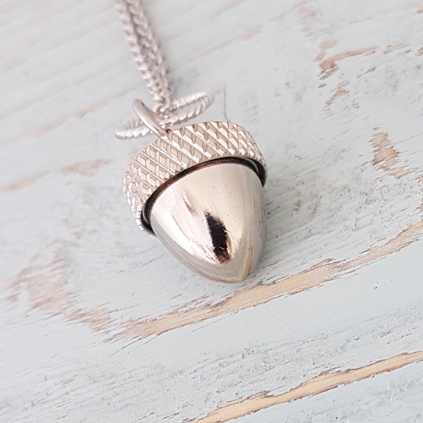Acorn Canister Locket - Gwen Delicious Jewelry Designs