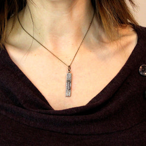 Lock and Key Necklace - Gwen Delicious Jewelry Designs