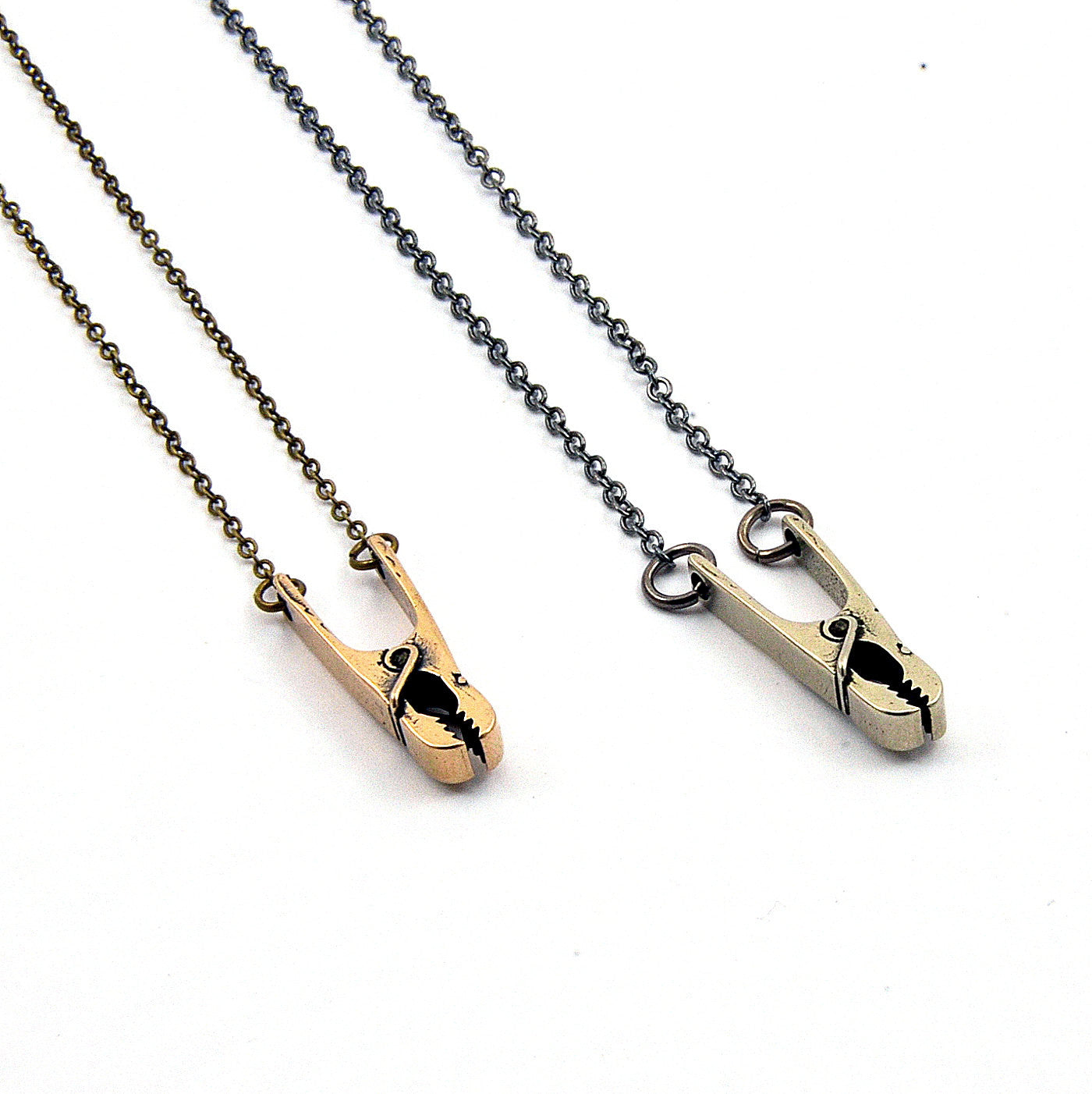 Clothes Pin Necklace - Gwen Delicious Jewelry Designs