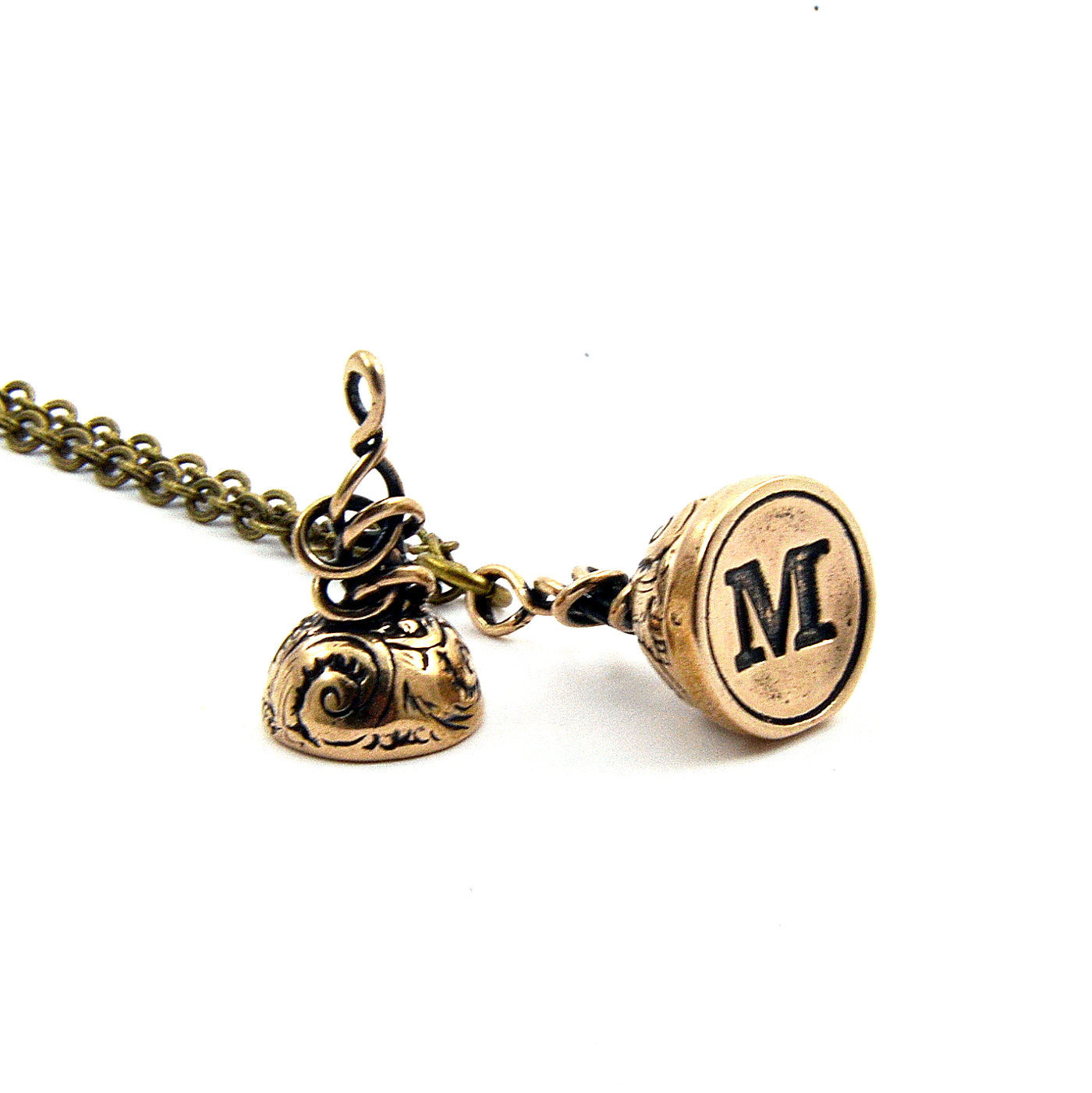 Custom Initial Letter Necklace