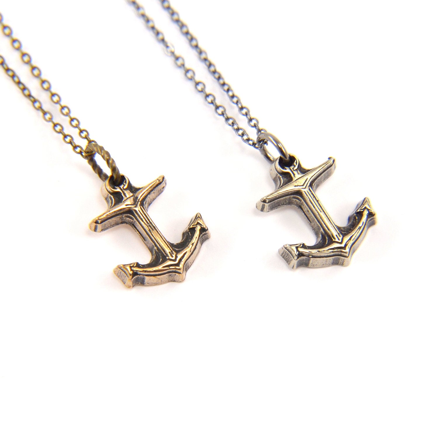 Tiny Anchor Necklace - Gwen Delicious Jewelry Designs