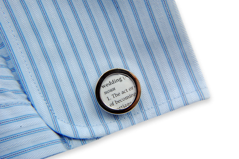 Definition of DAD - Cuff links - Gwen Delicious Jewelry Designs